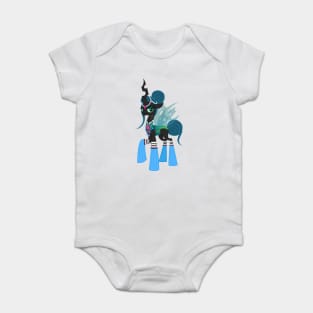 Queen Chrysalis pony mania Baby Bodysuit